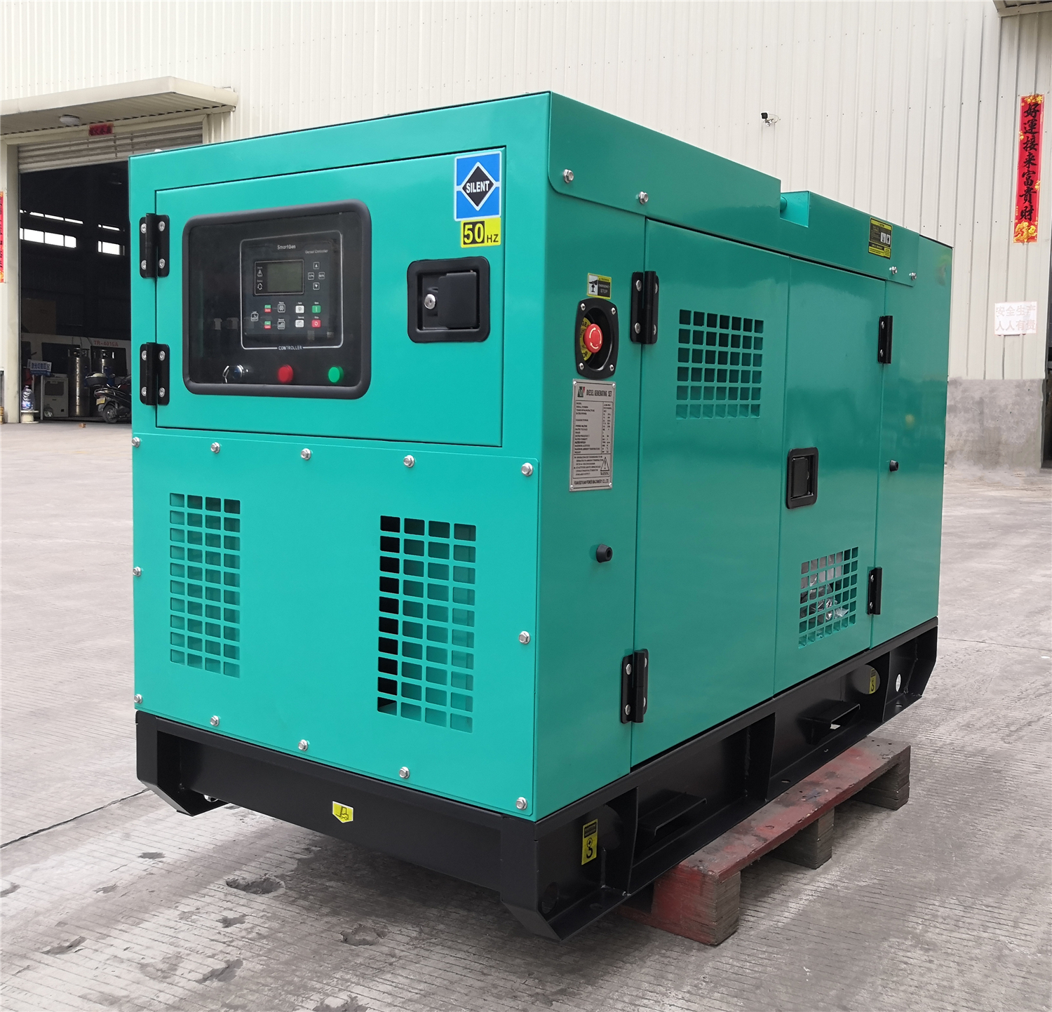 גנרטור דיזל פתוח נייד 12kw למבנים