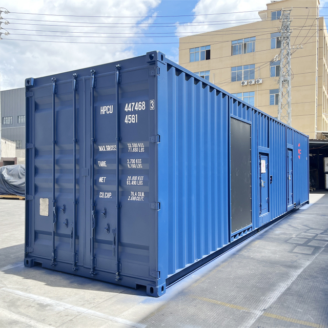 Itsek&auml;ynnist&auml;v&auml; 600 kW:n konttigeneraattorin valmistaja