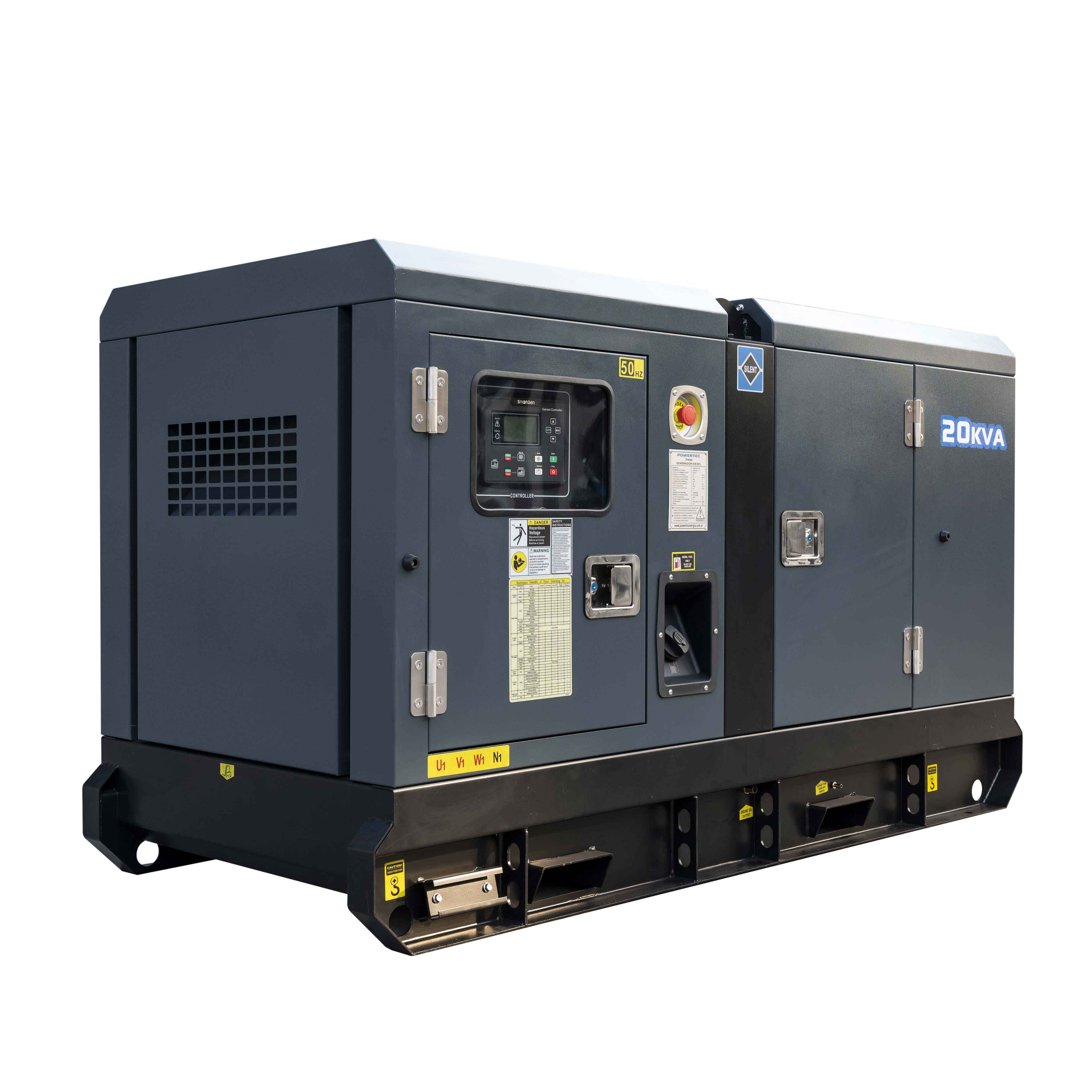 גנרטור דיזל פתוח נייד 12kw למבנים