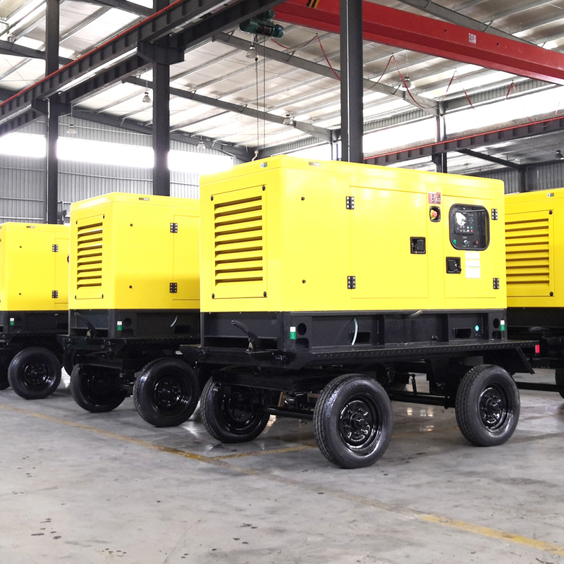 Mobiler 6-Rad-Anh&auml;ngergenerator f&uuml;r den Bauernhof